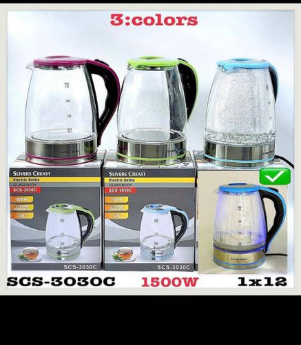 کتری برقی سیلور کرست مدل SCS 3030 ارسال رایگان